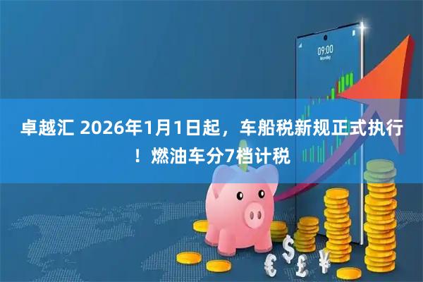 卓越汇 2026年1月1日起，车船税新规正式执行！燃油车分7档计税